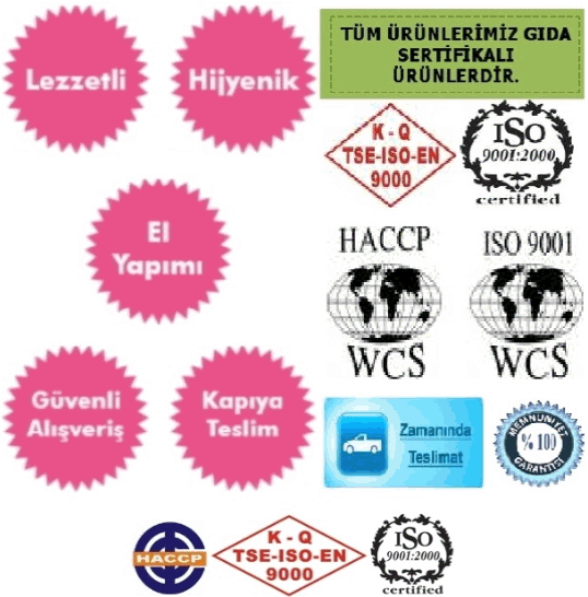 Bayburt Kahveli incirli tatlı pasta siparişi sertifika güvenlik